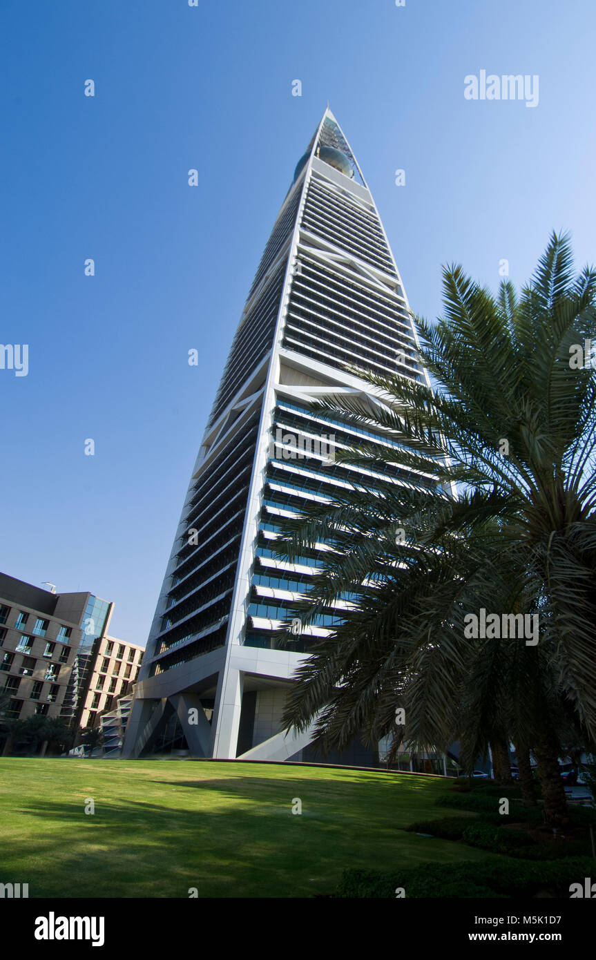 Landmarks Skyscrapers and Buildings of Riyadh, Saudi Arabia Capital ...