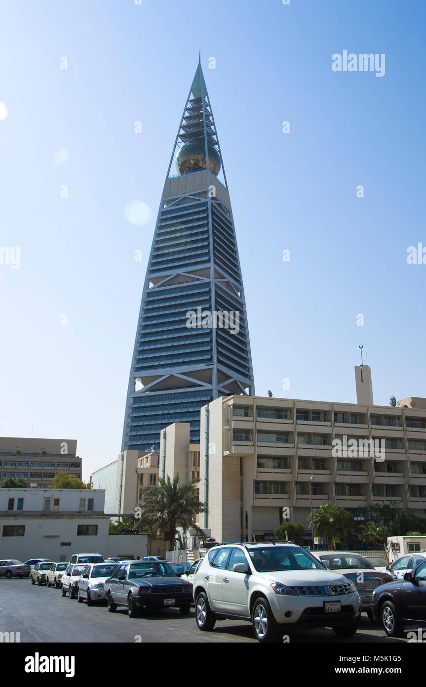 Landmarks Skyscrapers and Buildings of Riyadh, Saudi Arabia Capital