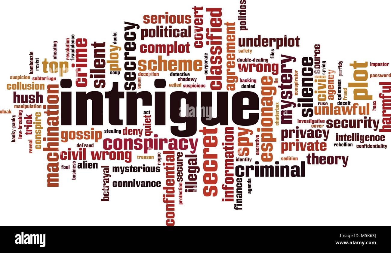 The conspirator Stock Vector Images Alamy