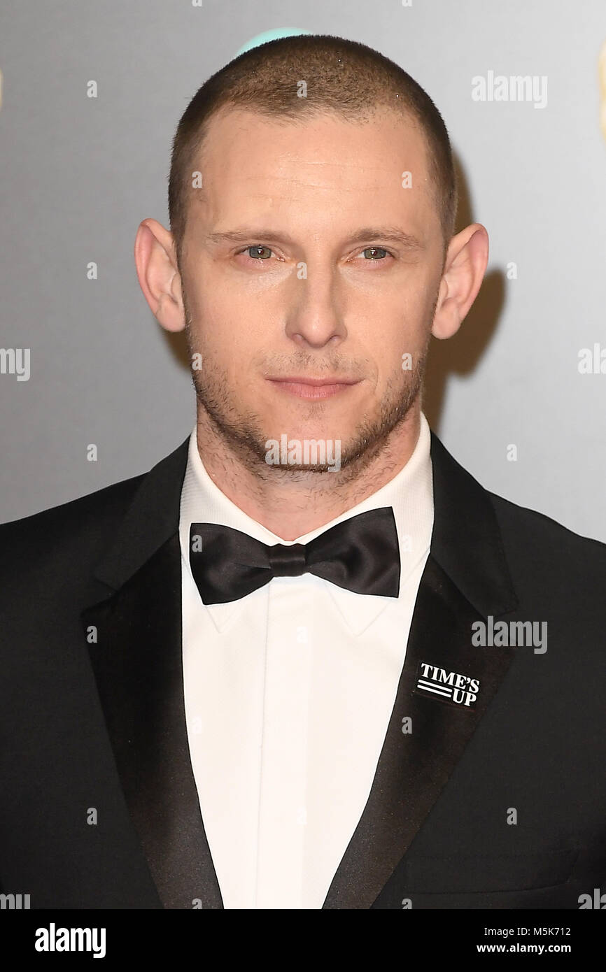Jamie Bell attends the 71st British Academy Film Awards (BAFTA) at the Royal Albert Hall in London. 18th February 2018 © Paul Treadway Stock Photo