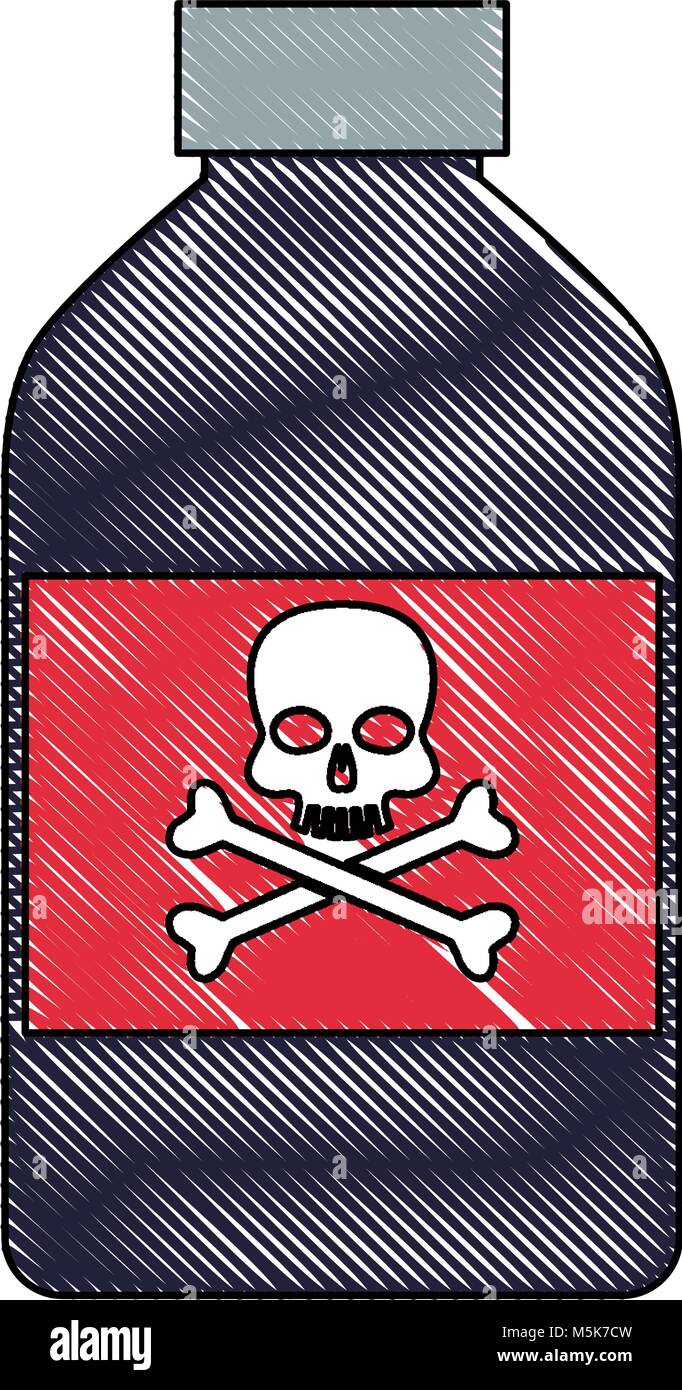 Poison bottle isolated Stock Vector Image & Art - Alamy