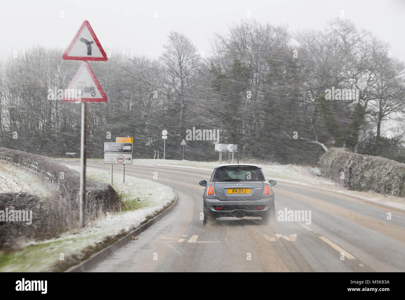 Driving in dangerous conditions hi-res stock photography and images - Alamy