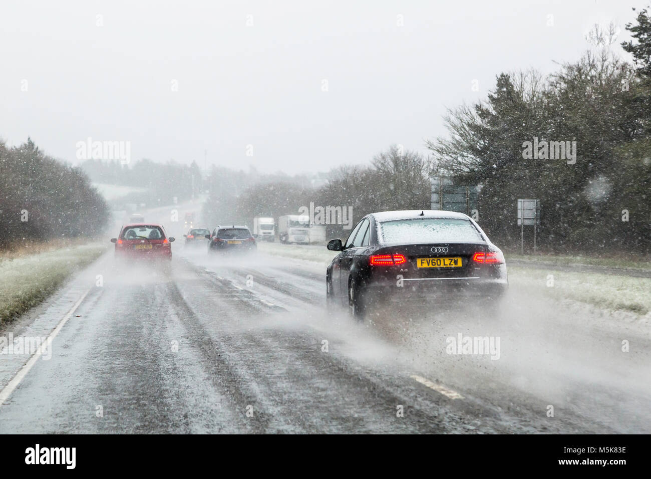 Driving in dangerous conditions hi-res stock photography and images - Alamy