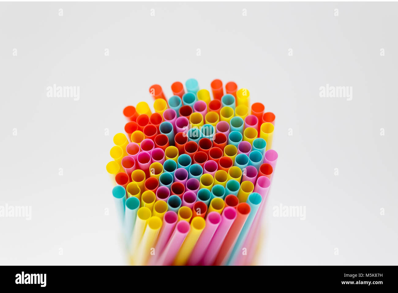 Plastic Straws, Ocean Polluting Stock Photo Alamy