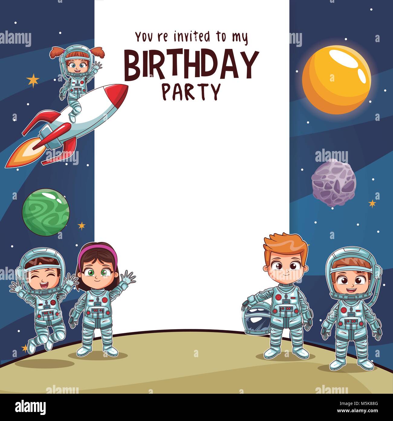 Invitation card for kids birthday deals