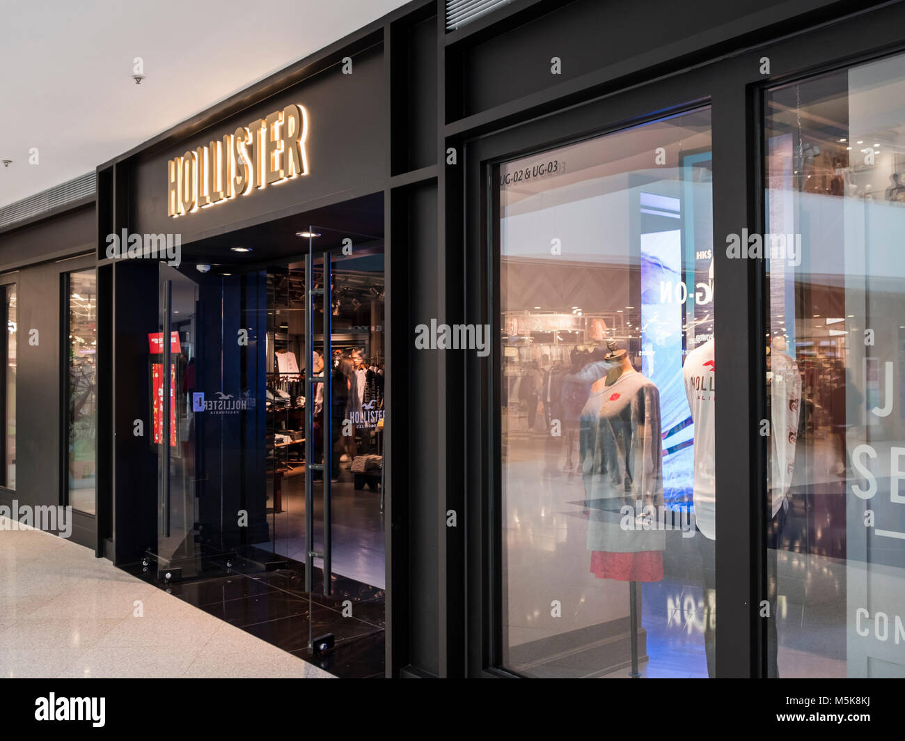 HONG KONG - April 4, 2019: Hollister 