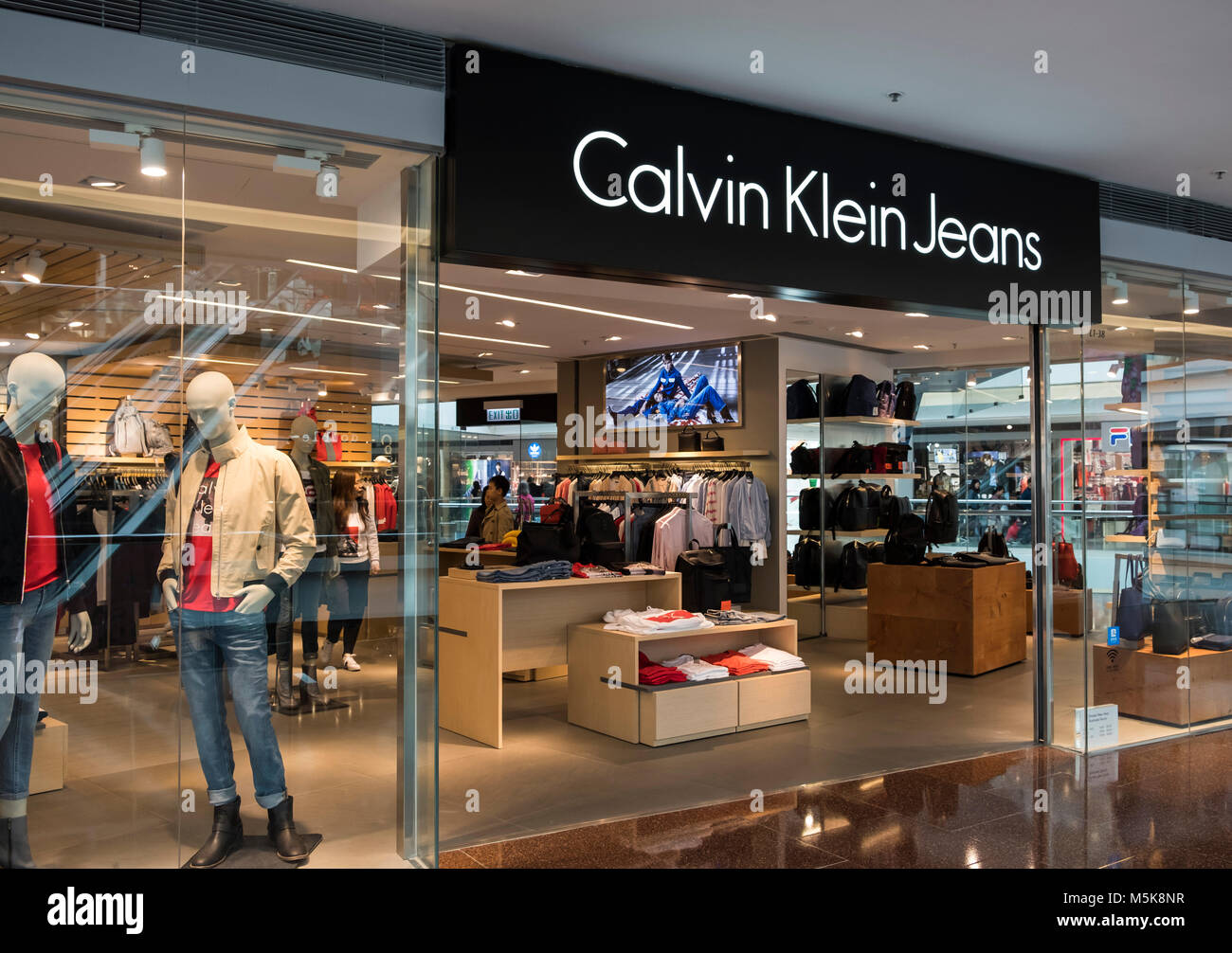Calvin Klein Jeans Shop Front High Resolution Stock Photography and Images  - Alamy