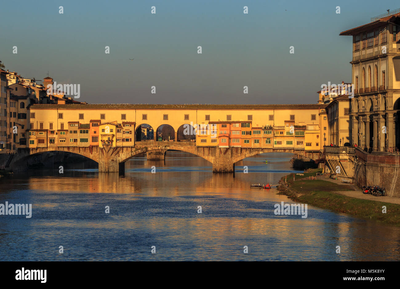 Ponte Vecchio (Florence) Stock Photo