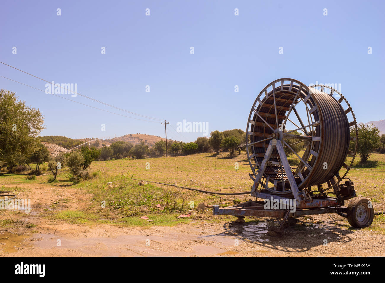 Antique irrigation system hires stock photography and images Alamy