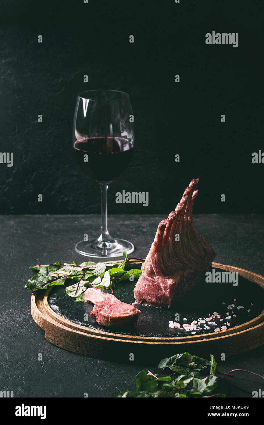 Rack of lamb Stock Photo - Alamy