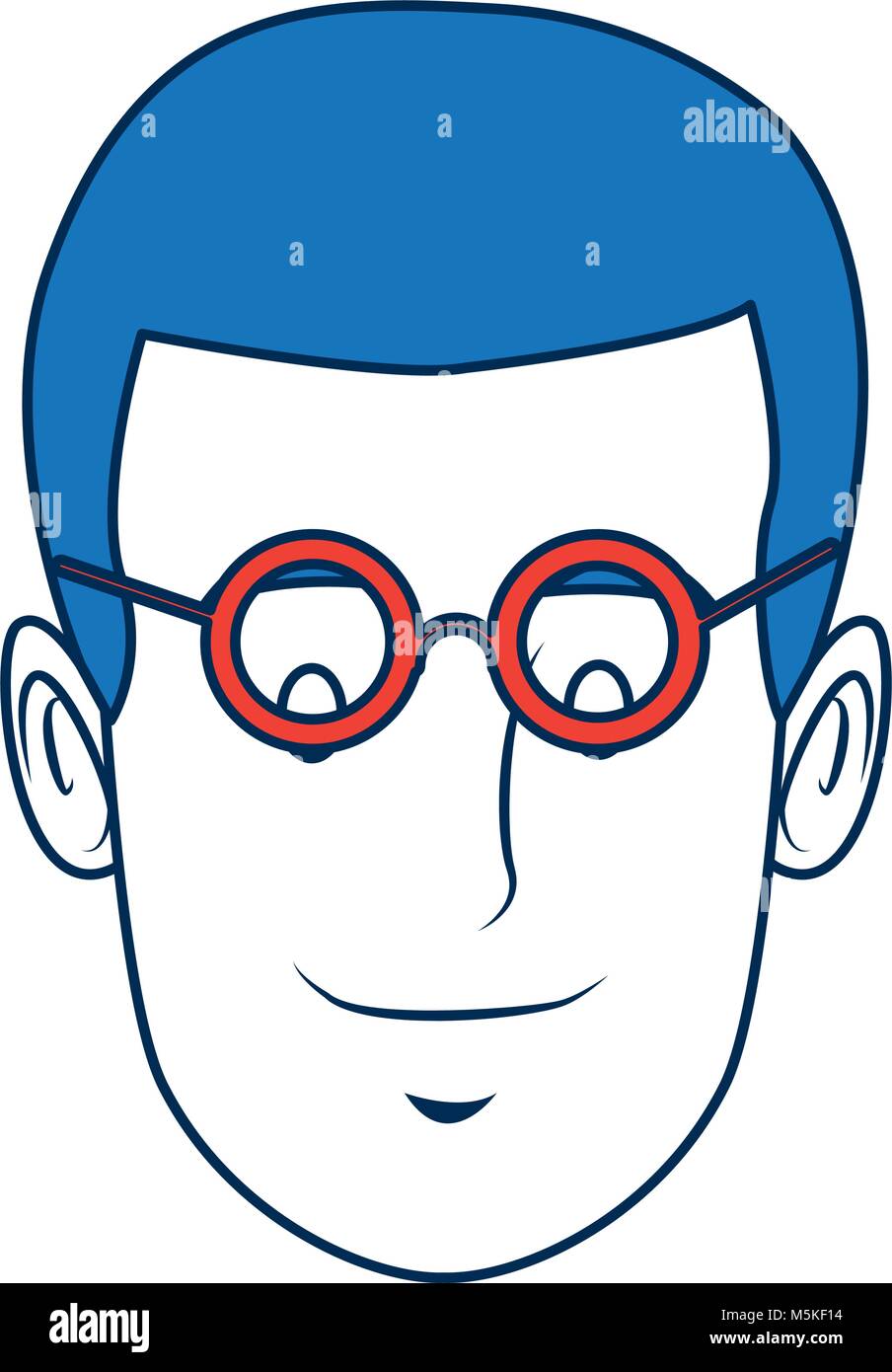 man employee face person character work Stock Vector Image & Art - Alamy