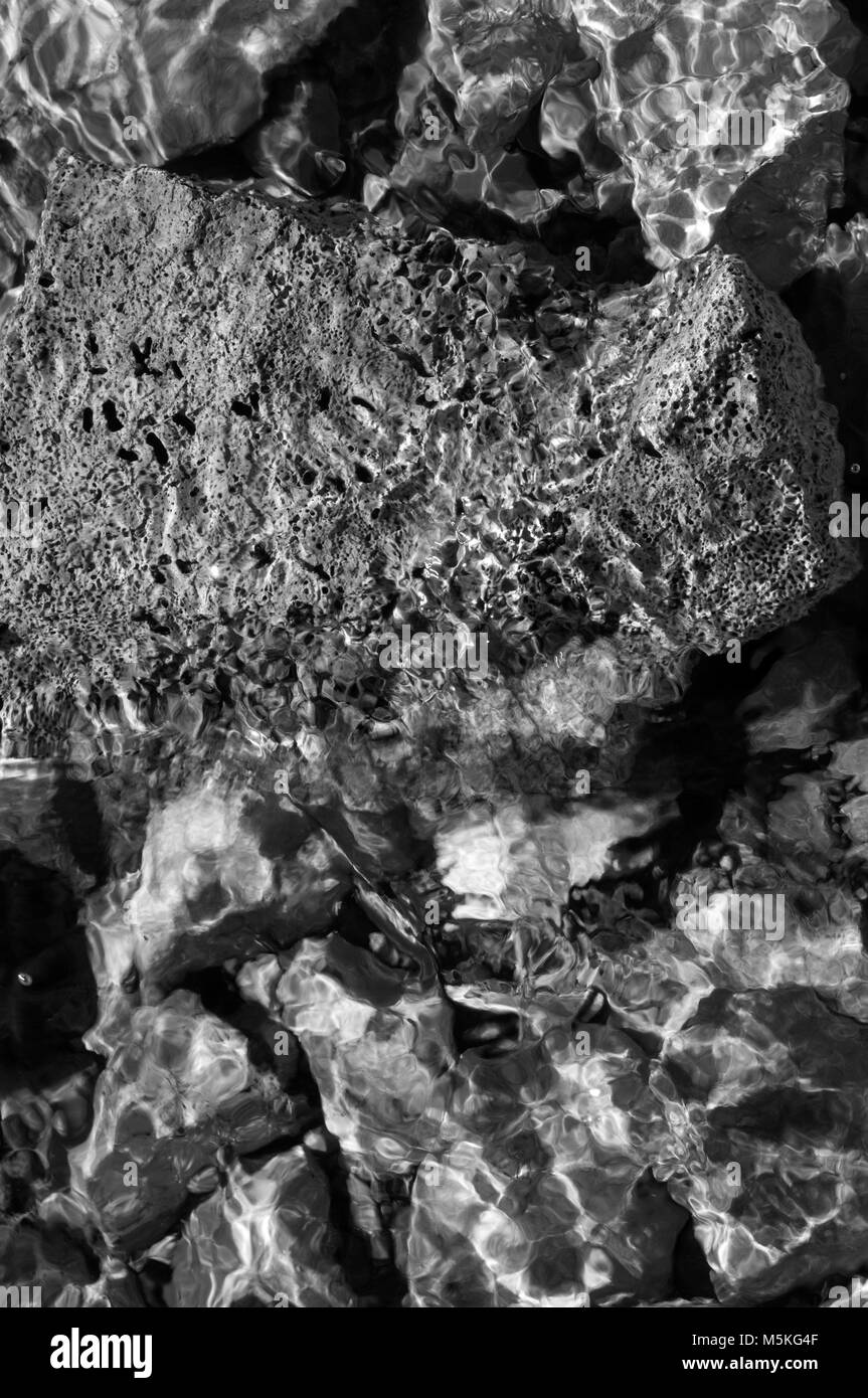 Black sea beach rocks stones Black and White Stock Photos & Images - Alamy