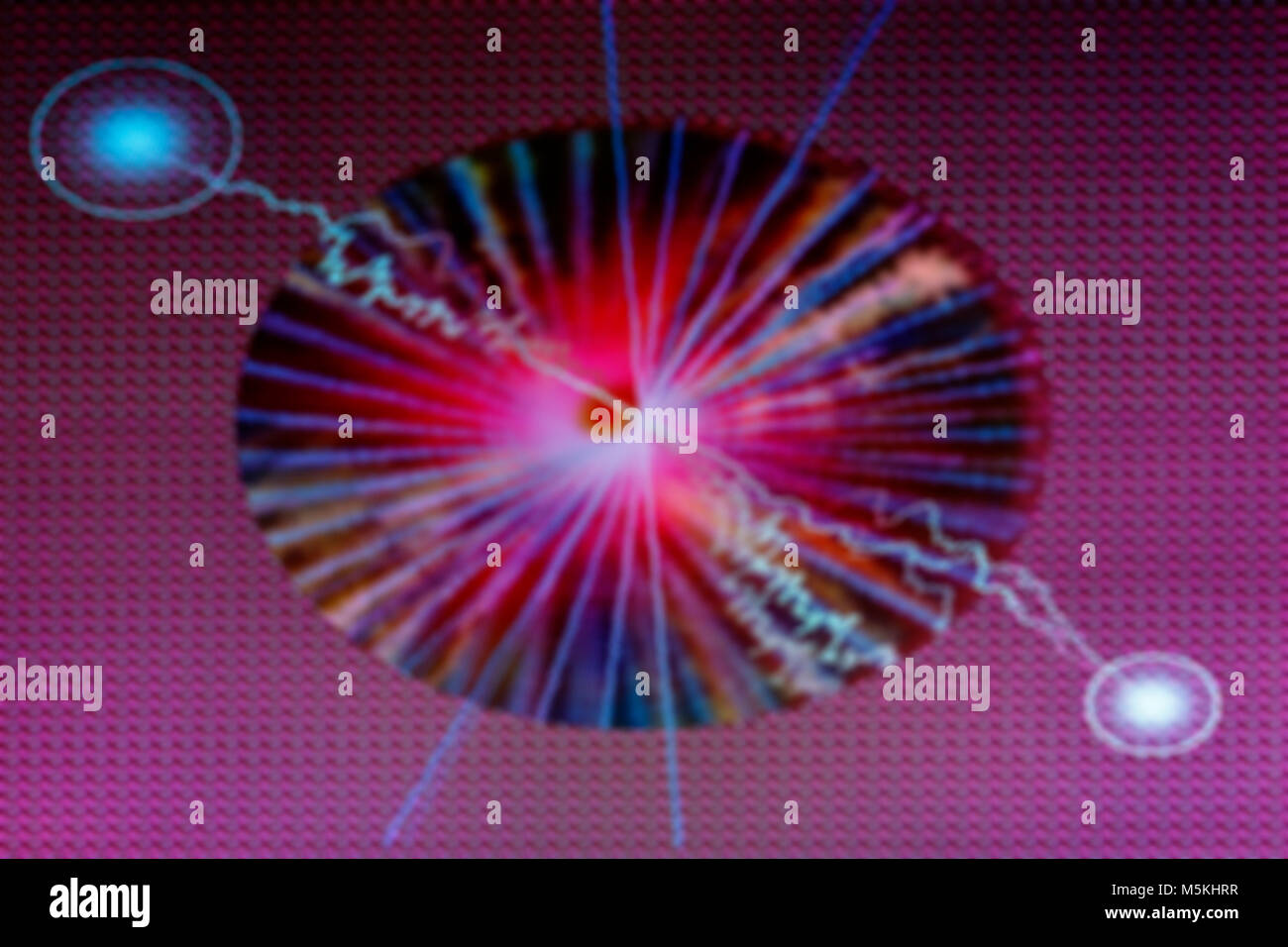 The creative plot is an abstract subject from the blurred surface of ...