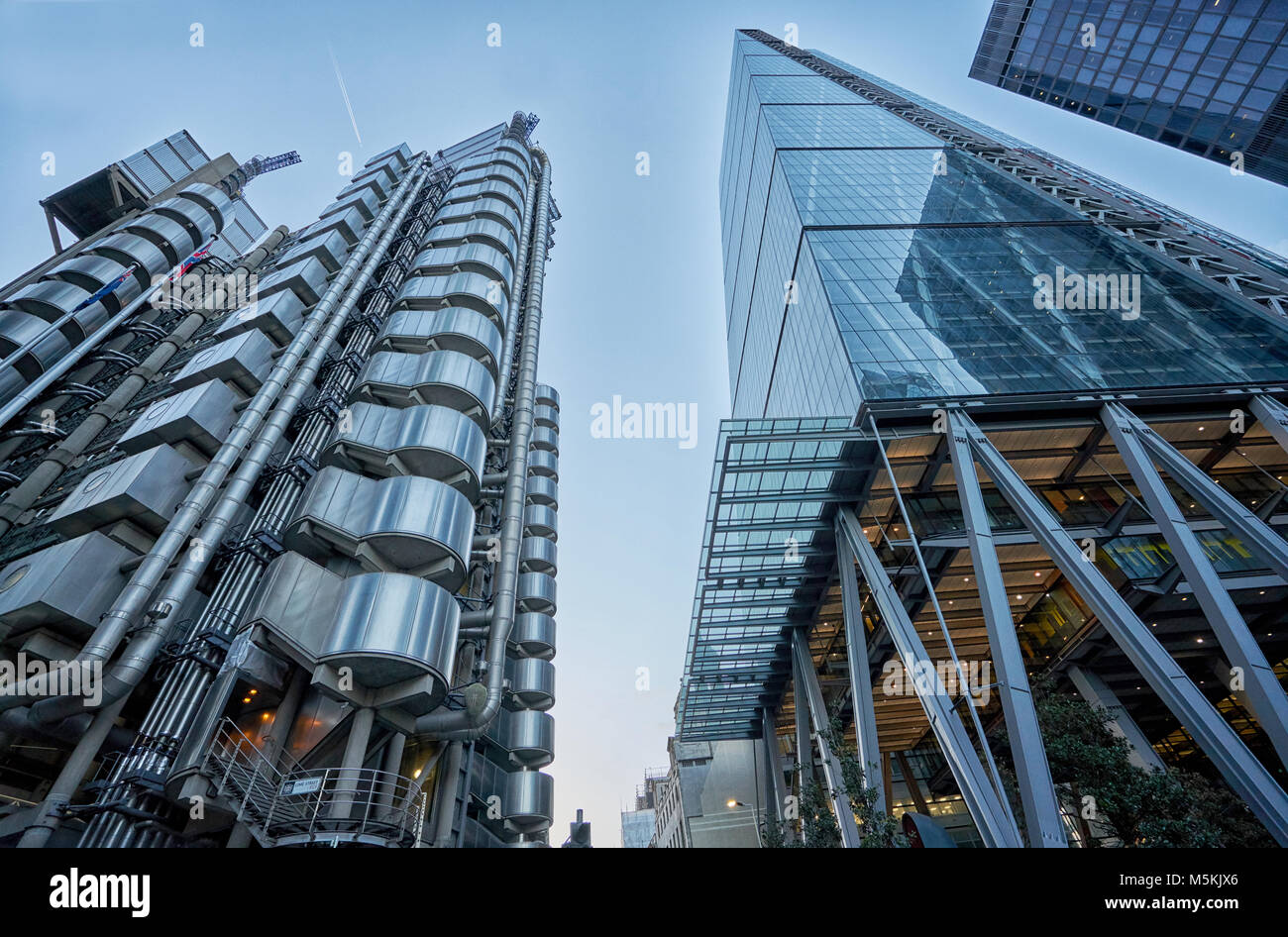 The cheesegrater building city of london Stock Photo
