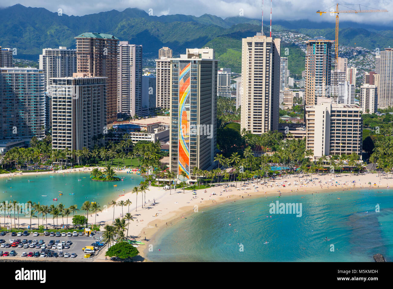 Hilton Hawaiian Village Rainbow Tower Waikiki Beach Oahu Hawaii