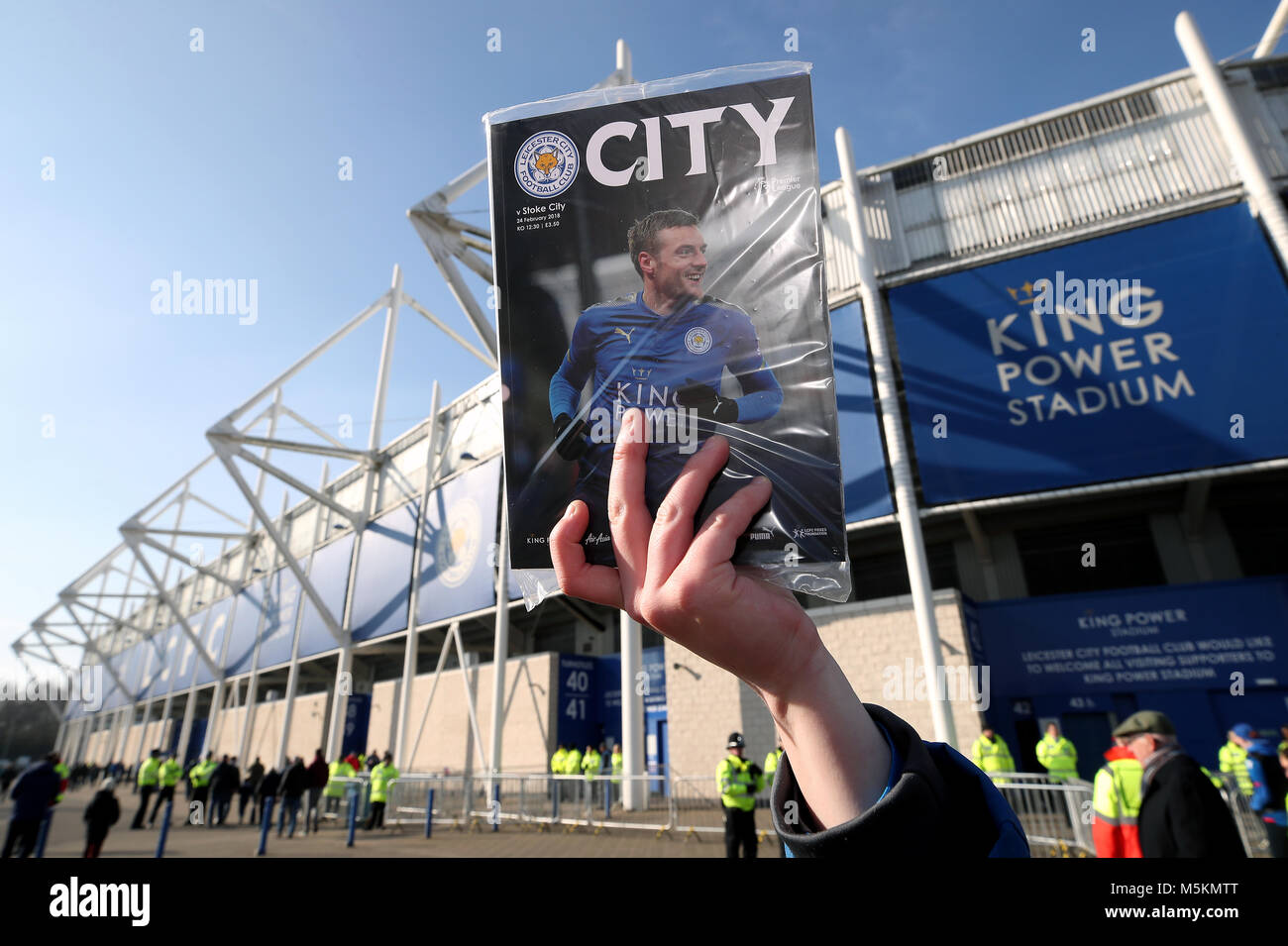 Football programme seller uk hi-res stock photography and images - Alamy