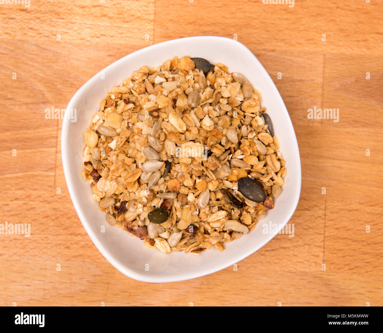 natural, healthy breakfast cereals Stock Photo Alamy