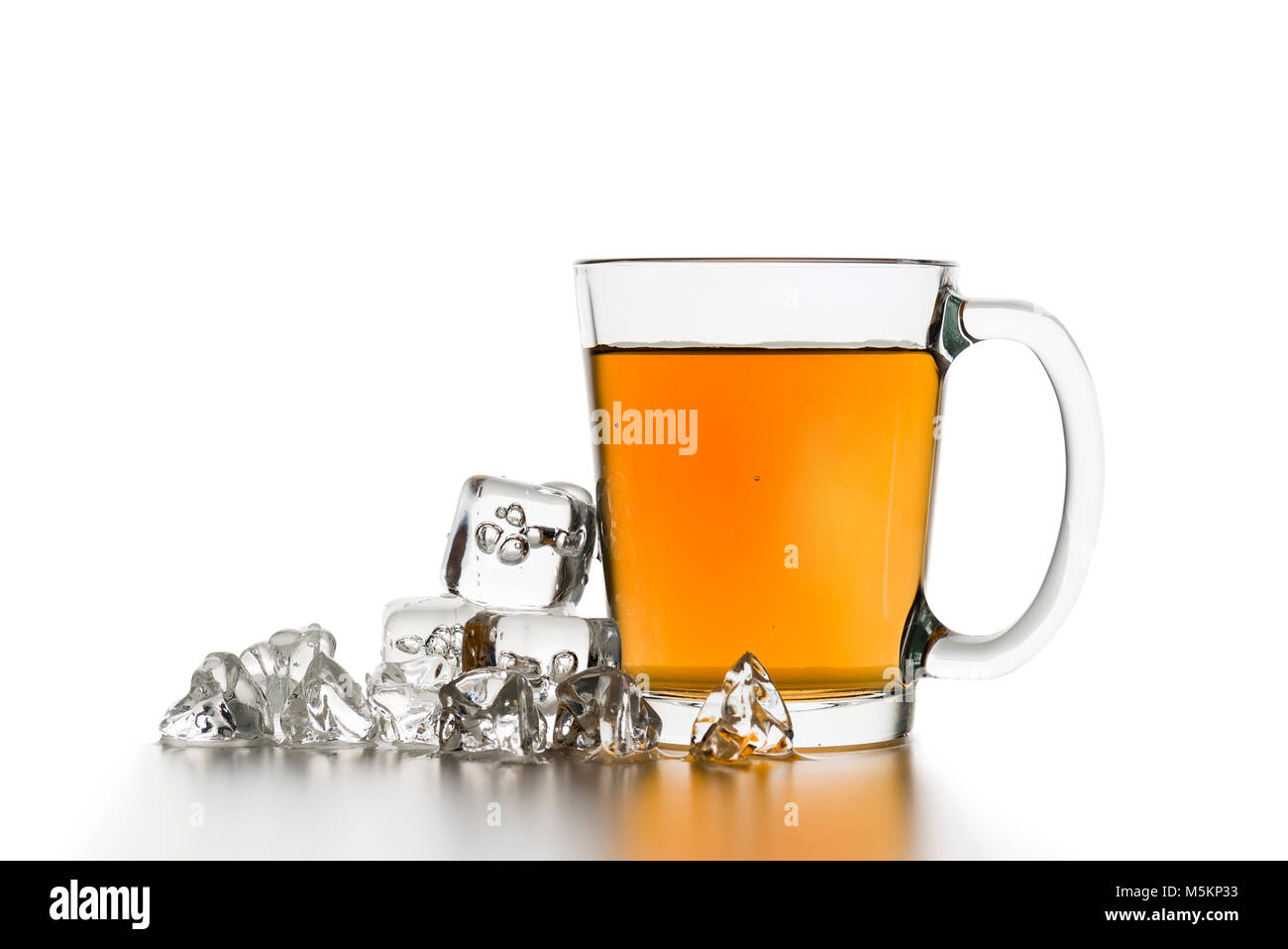 https://c8.alamy.com/comp/M5KP33/glass-cup-of-tea-with-ice-cubes-on-white-table-M5KP33.jpg