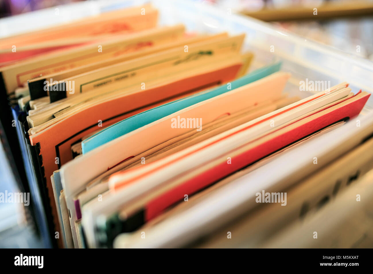Group of older books n a book store Stock Photo - Alamy