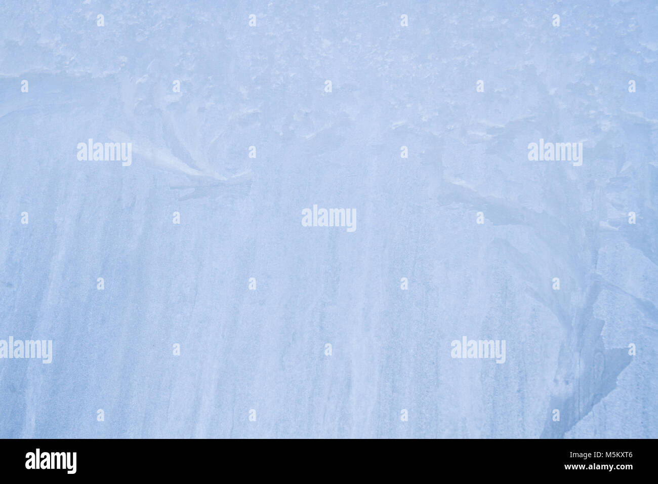 Winter frosty patterns on the frozen ice window Stock Photo - Alamy