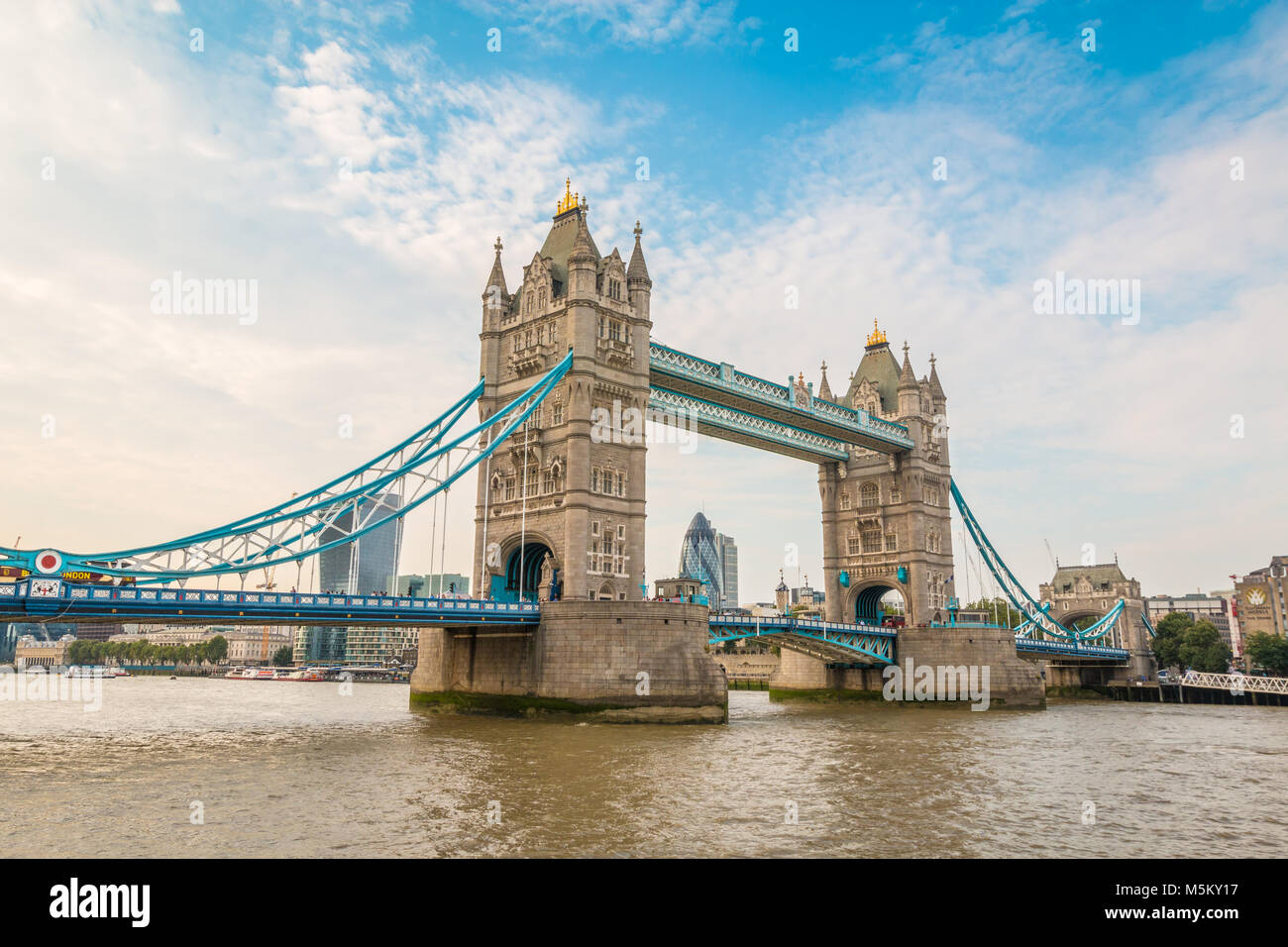 View of Tower Bridge of London Stock Photo - Alamy