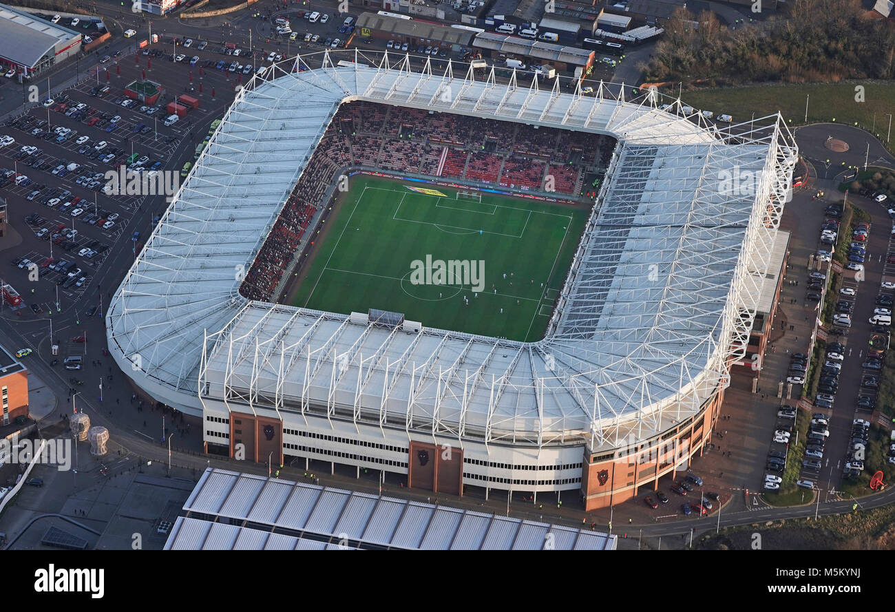 A Birds Eye View Of The Stadium Of Light Shot From A Light Aircraft Stock Photo Alamy A Birds Eye View Of The Stadium Of Light Shot From A Light Aircraft Stock Photo Alamy