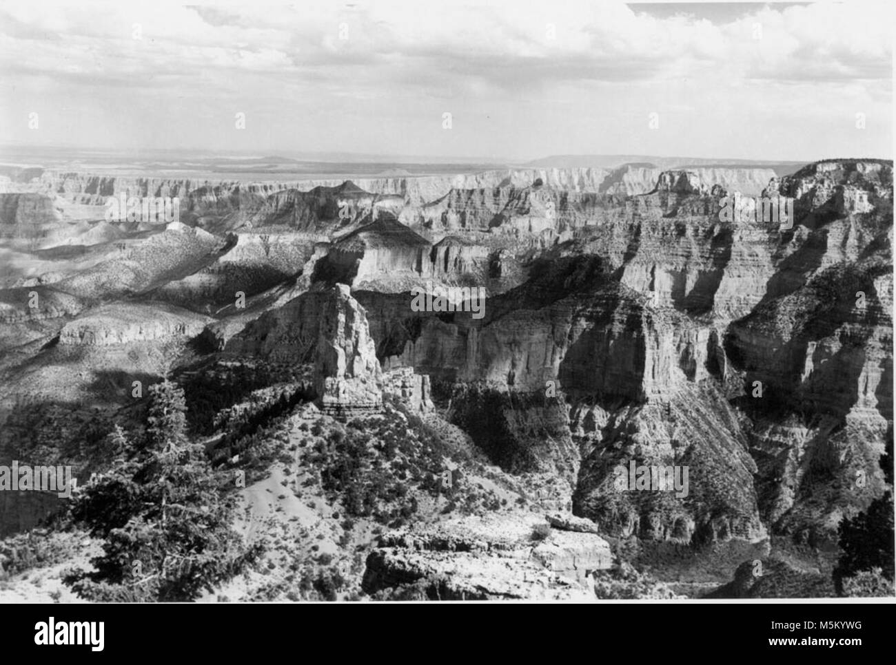 Point Imperial (historic) . VIEW SOUTHEAST ACROSS GRAND CANYON FROM ...