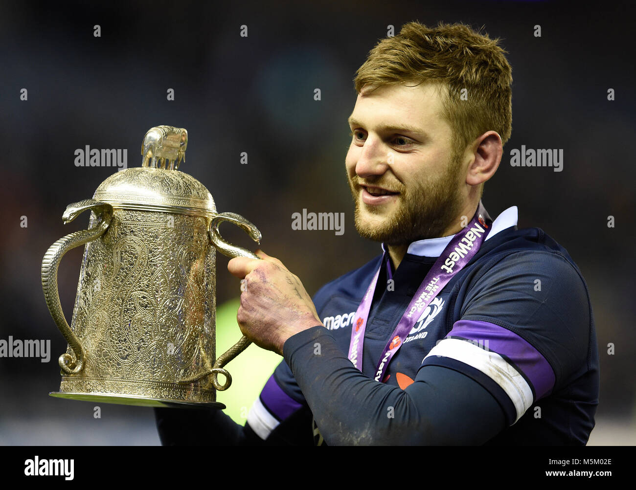 Calcutta cup finn russell hires stock photography and images Alamy