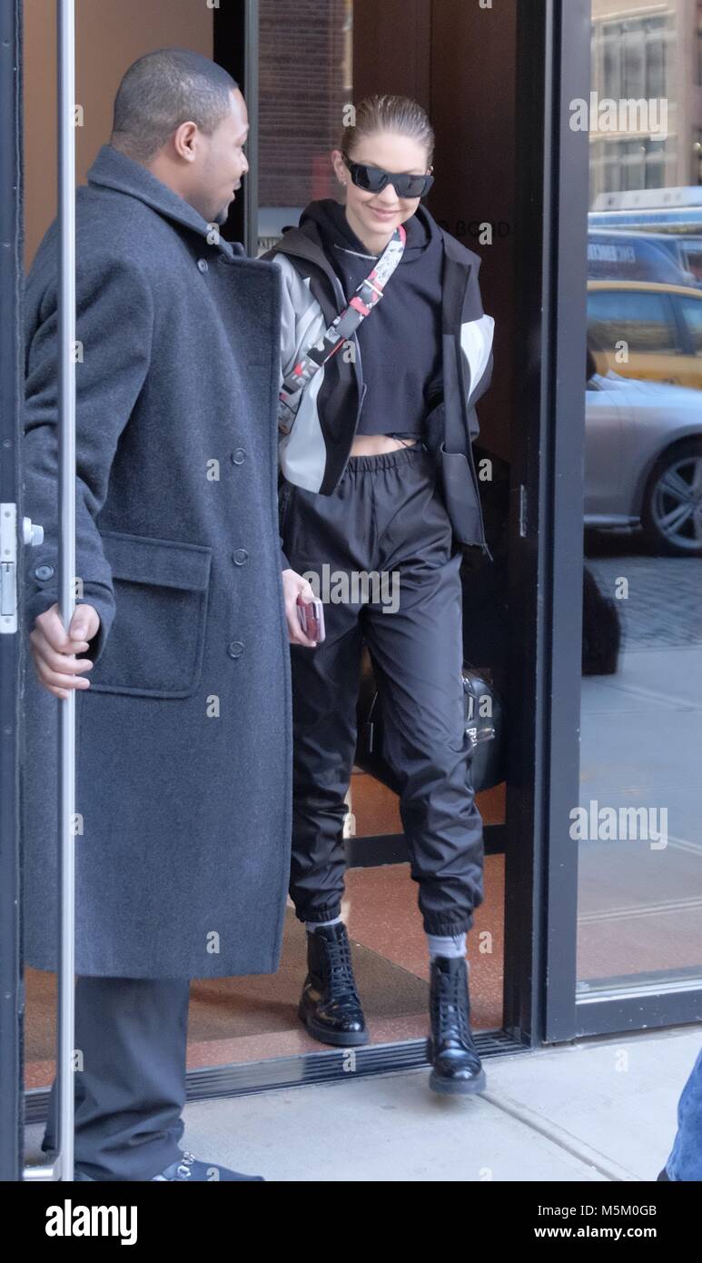 Yolanda Foster and Gigi Hadid in New York Featuring: Gigi Hadid Where ...