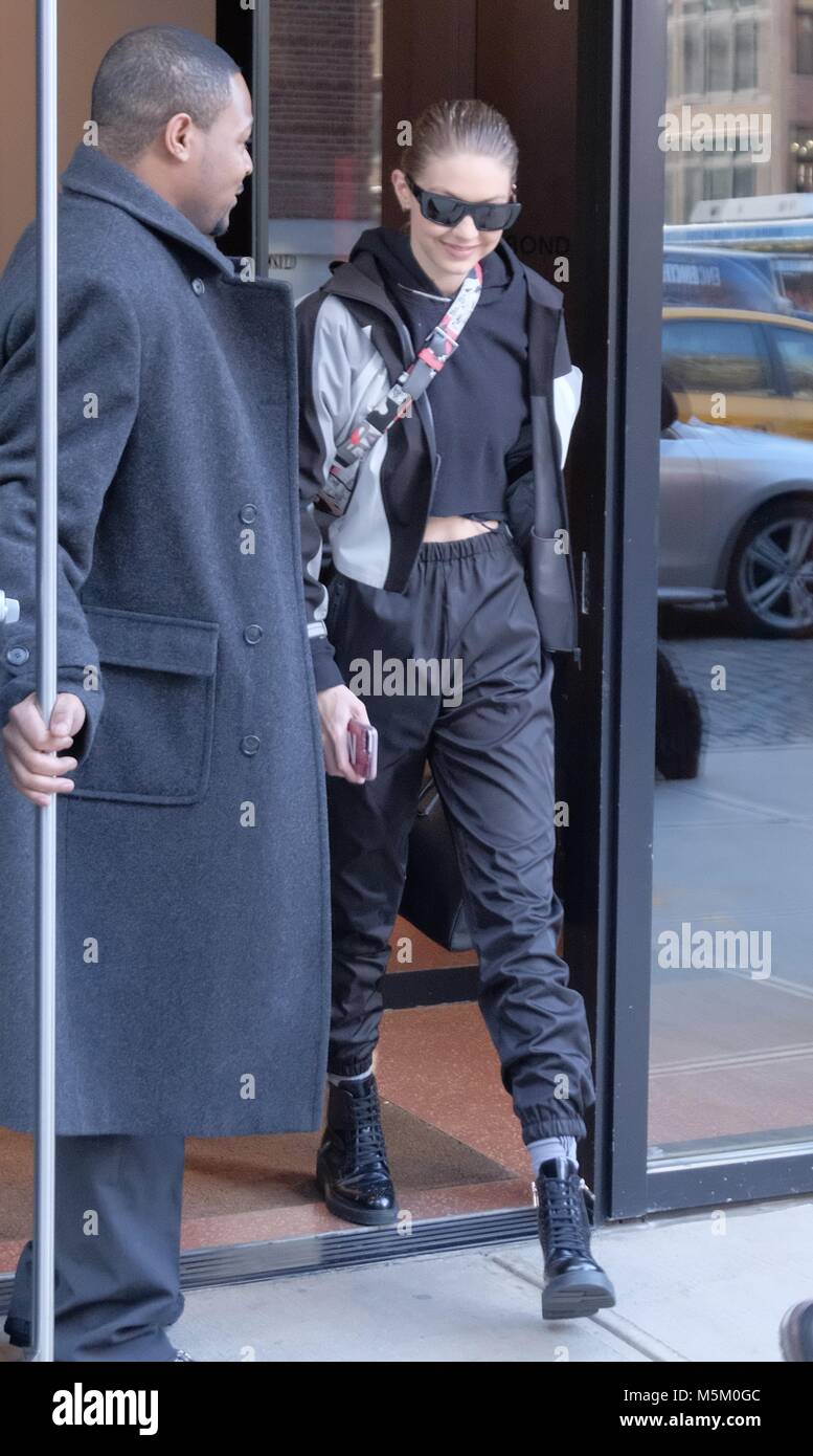 Yolanda Foster and Gigi Hadid in New York Featuring: Gigi Hadid Where ...