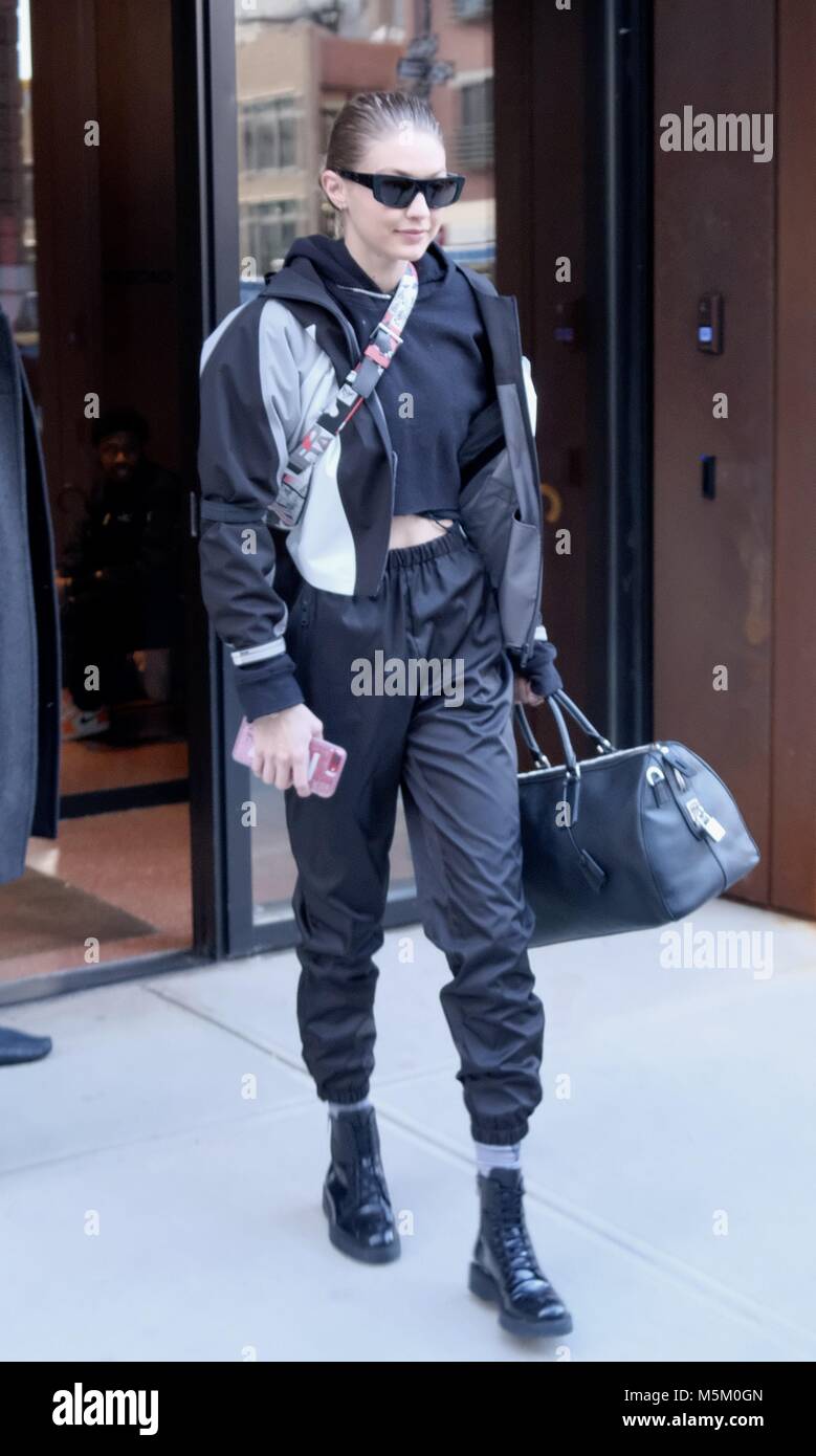 Yolanda Foster and Gigi Hadid in New York Featuring: Gigi Hadid Where ...