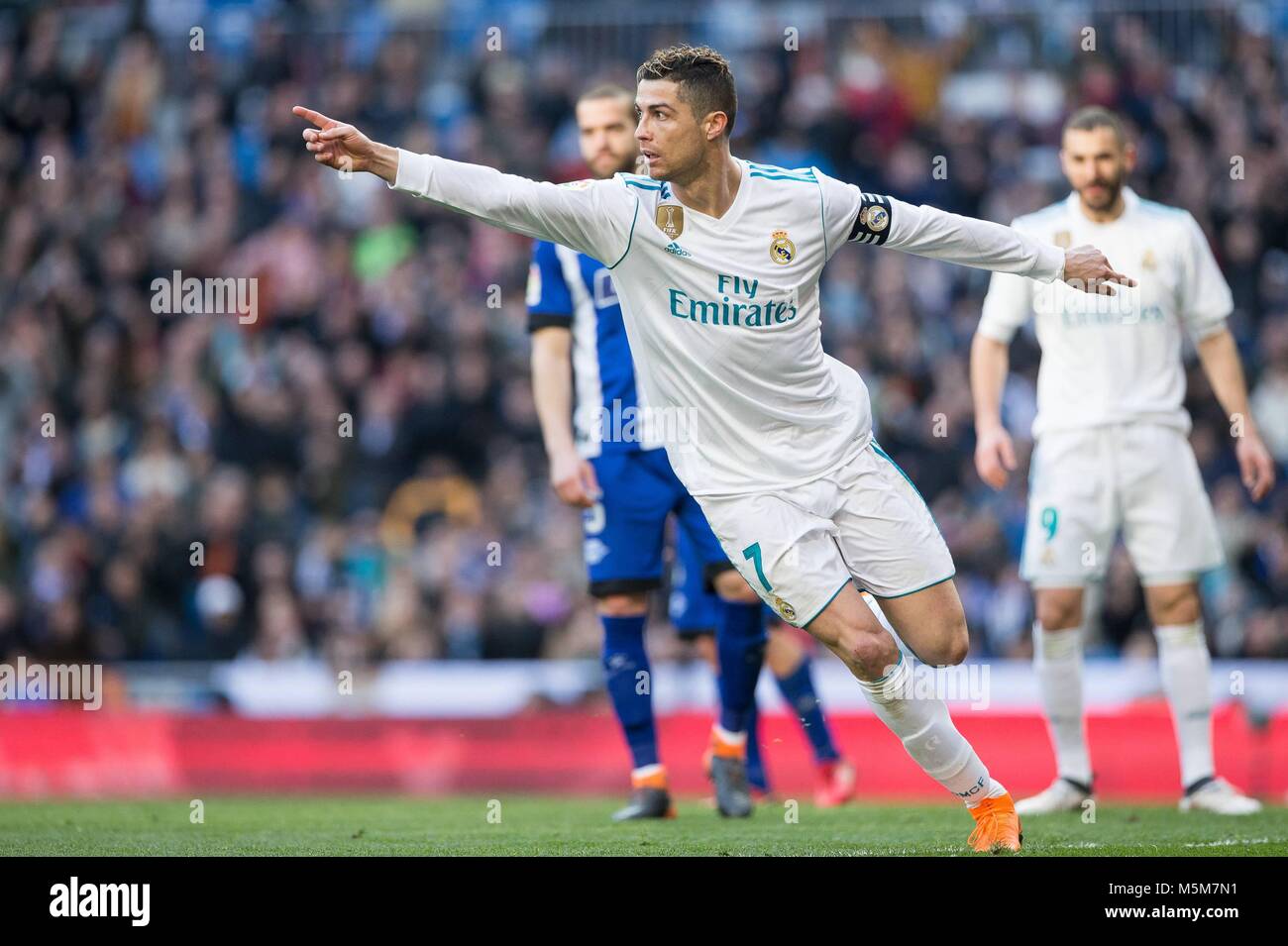 Cristiano Ronaldo Celebrating Goal Real High Resolution Stock ...