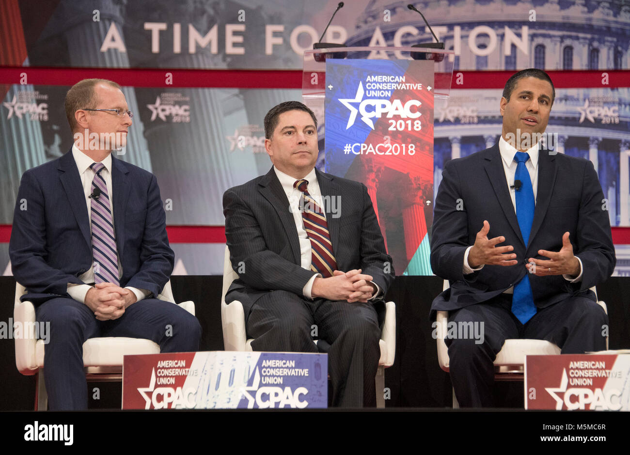 The three Republican appointees to the Federal Communications ...