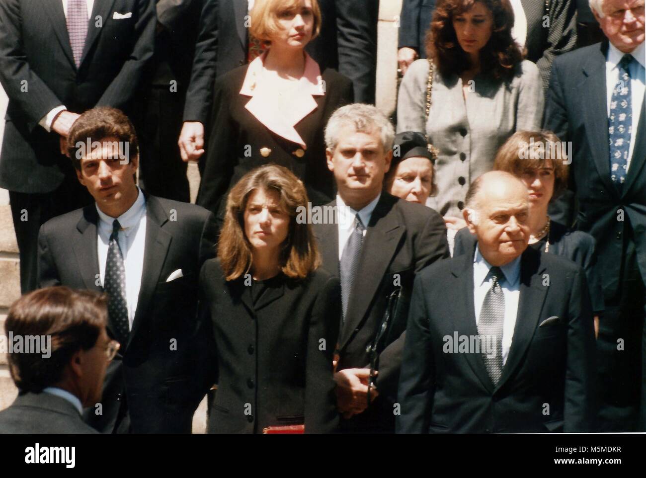 CelebrityArchaeology.com 1994 FILE PHOTO Jackie O Funeral, JFK Jr ...