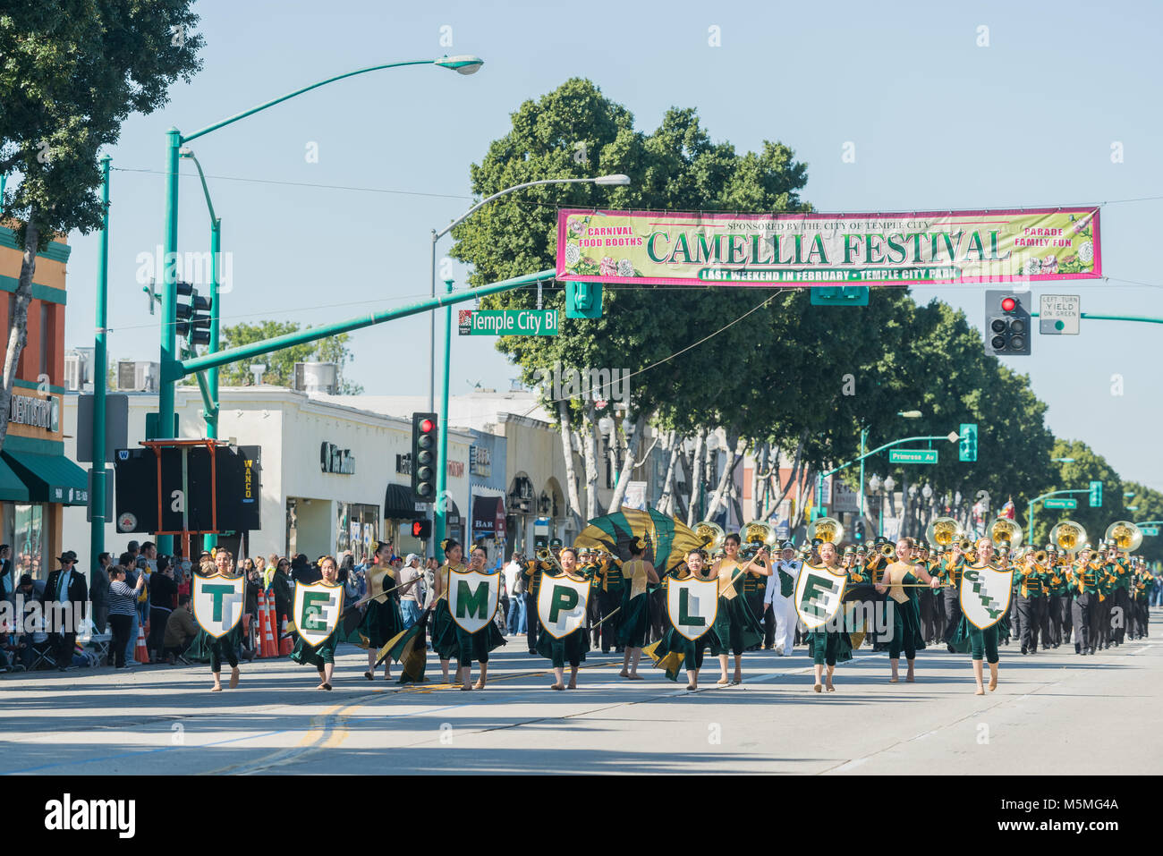 Temple City, Los Angeles, USA. 24th February, 2018. Temple City High