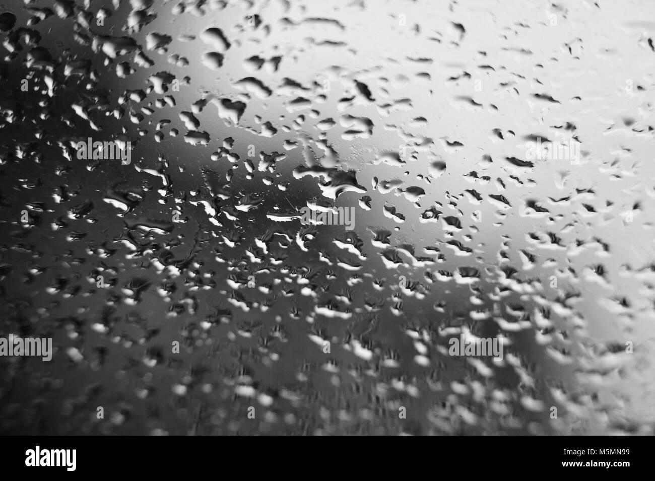 Rainy Day, Hamburg, Germany Stock Photo