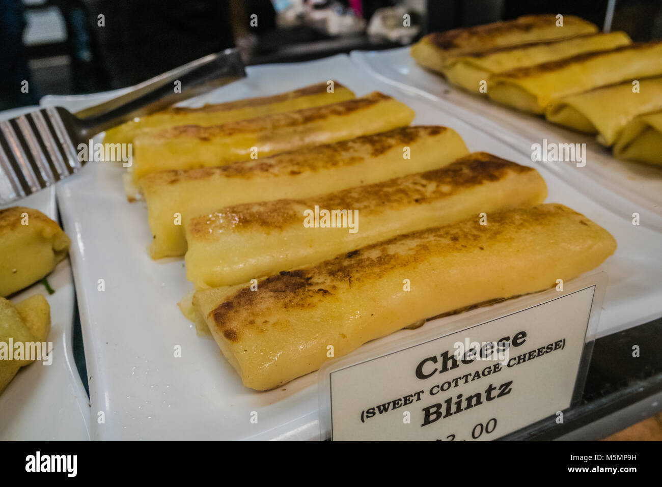 baked pastry cheese blintz Stock Photo Alamy