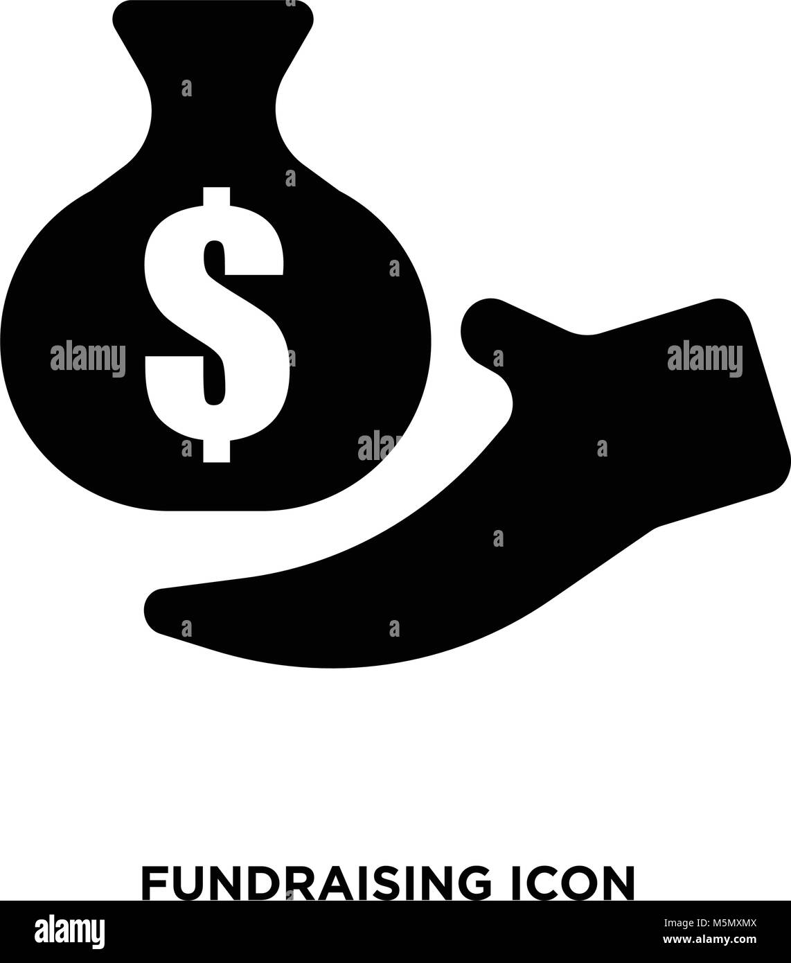 fundraising icon vector Stock Vector Image & Art - Alamy