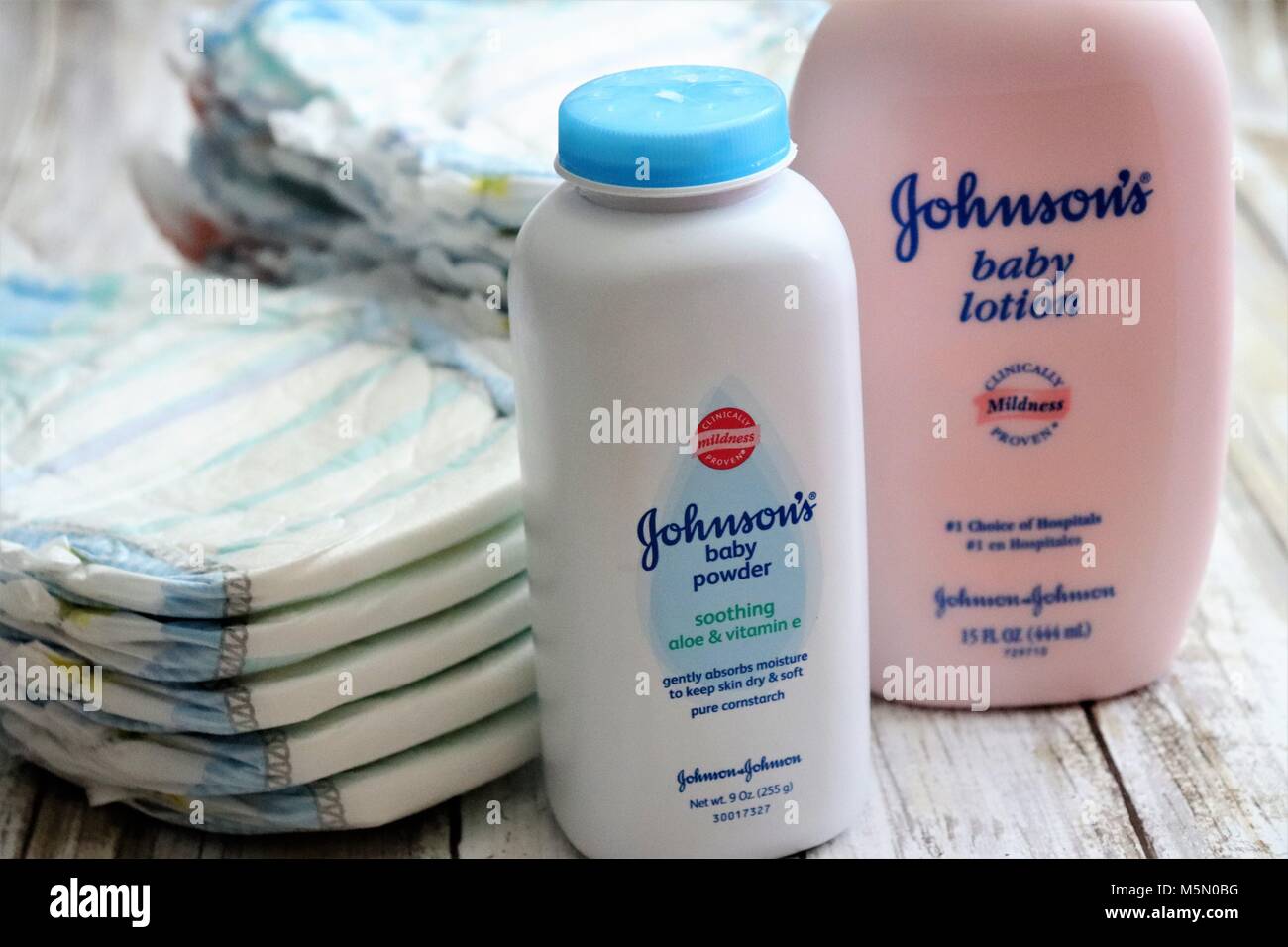 Johnson's Baby Product Stock Photo Alamy