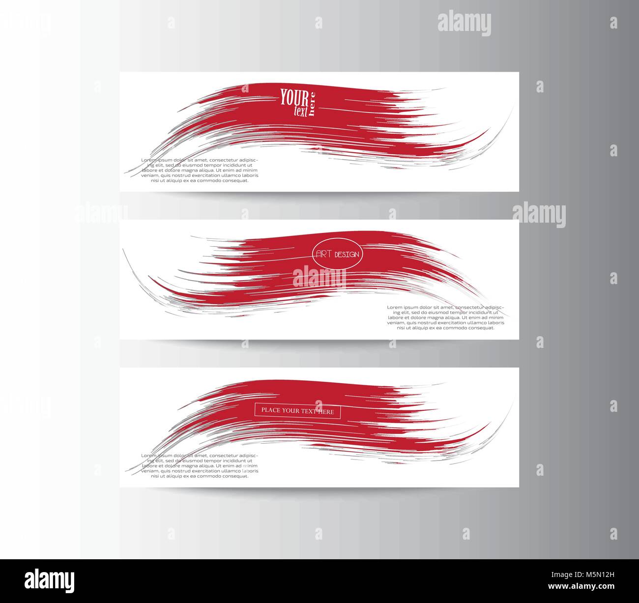 Red Promo Design Red promotional poster Stock Vector Image & Art - Alamy