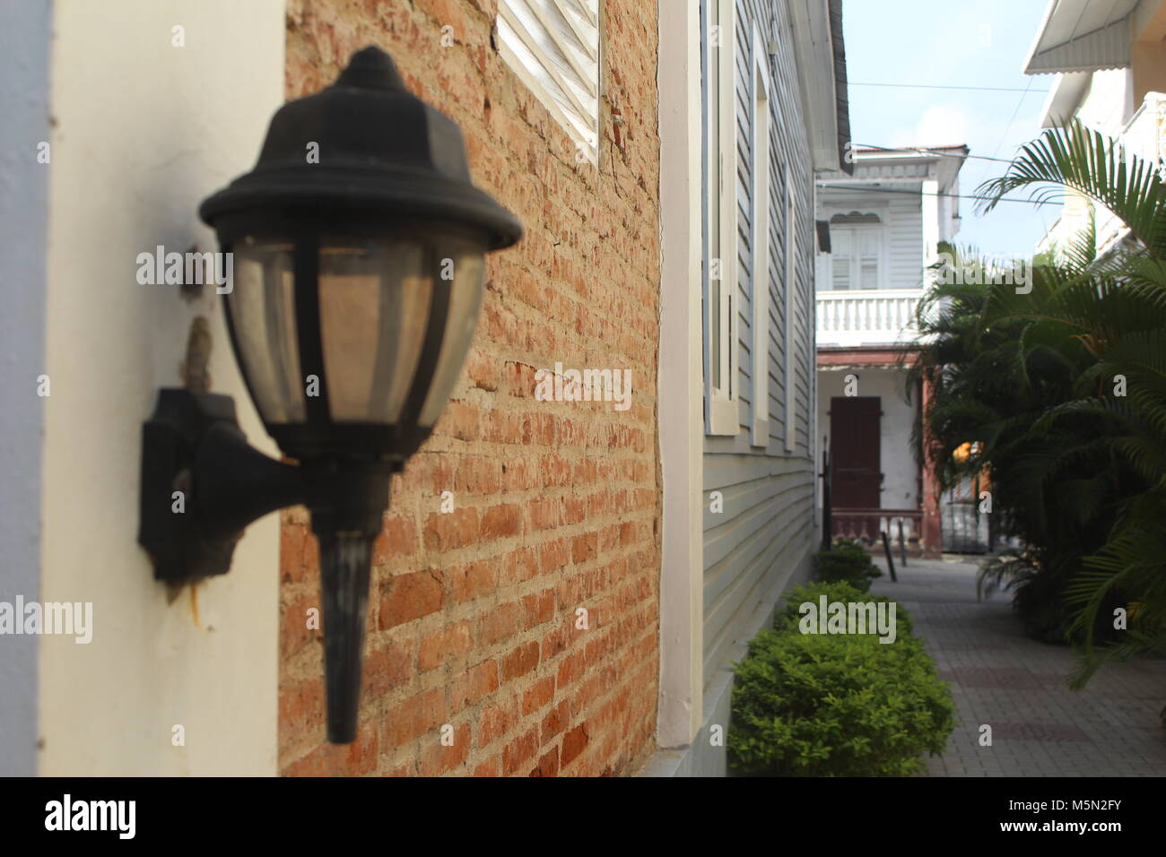 lampara vieja Stock Photo