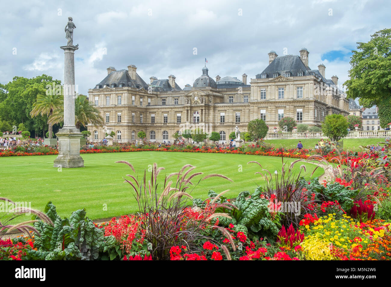 Place du Luxembourg, Paris, France Stock Photo - Alamy
