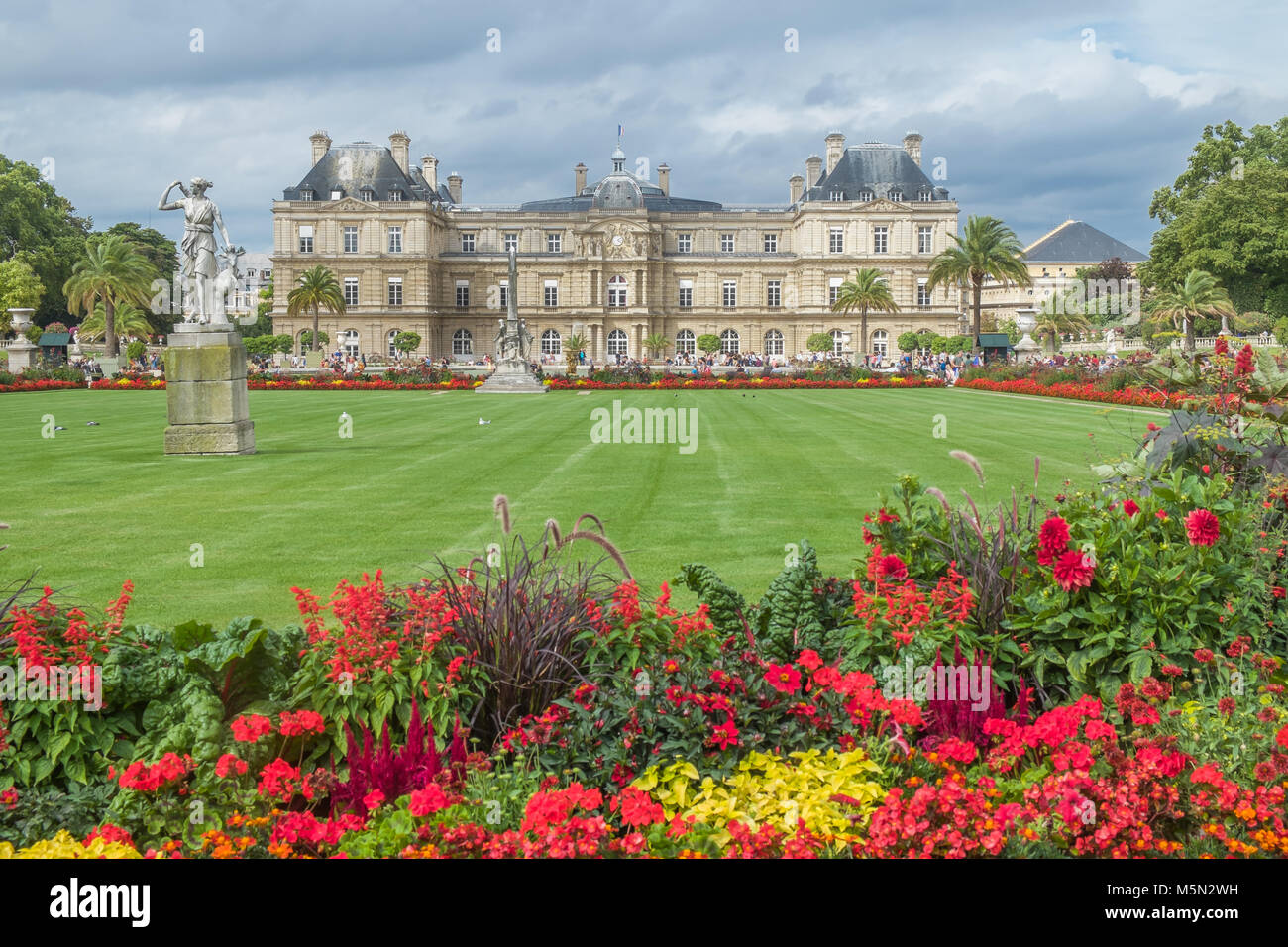 Place du Luxembourg, Paris, France Stock Photo - Alamy