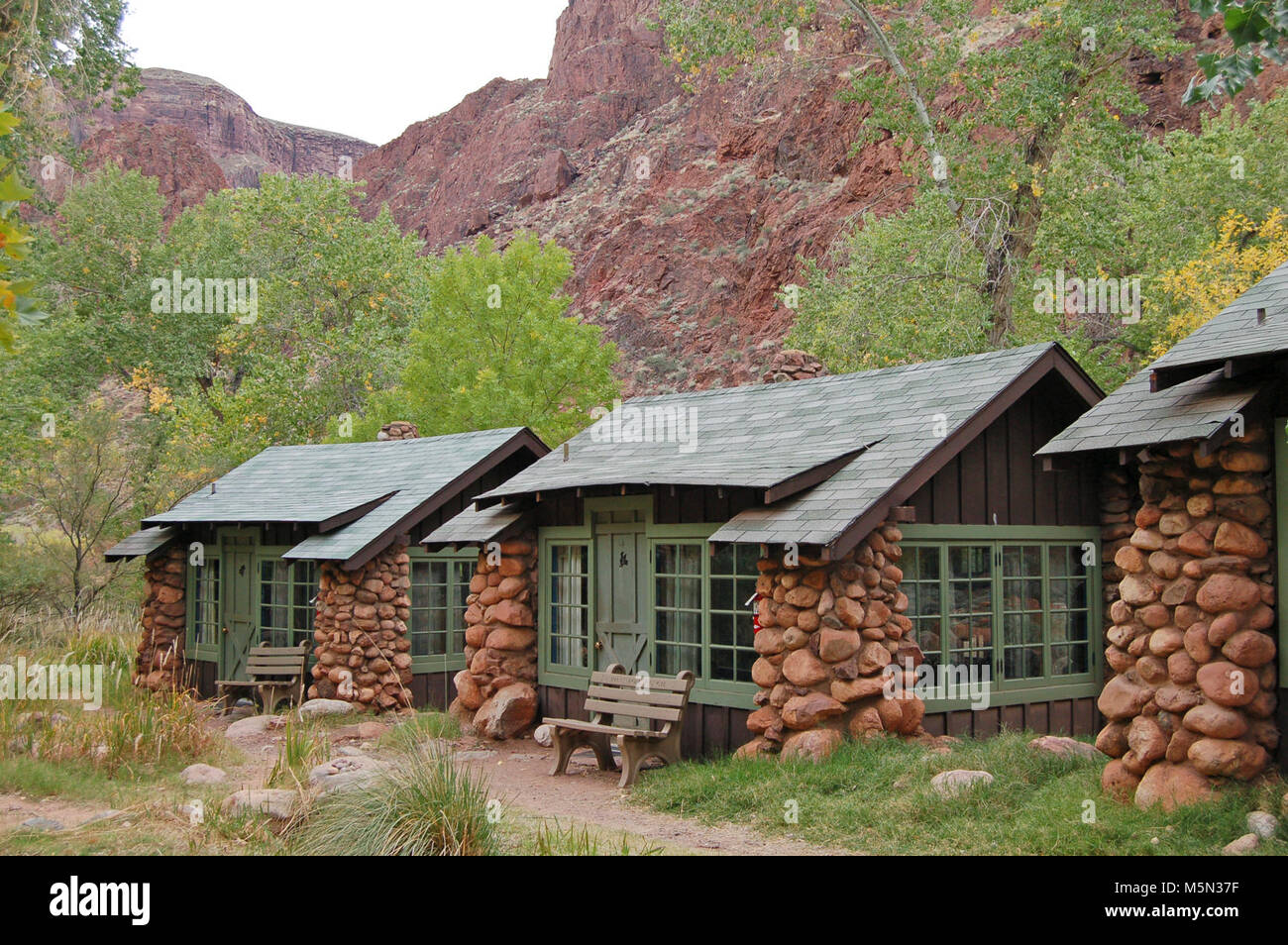 Grand Canyon Phantom Ranch Cabins Phantom Ranch At The Bottom