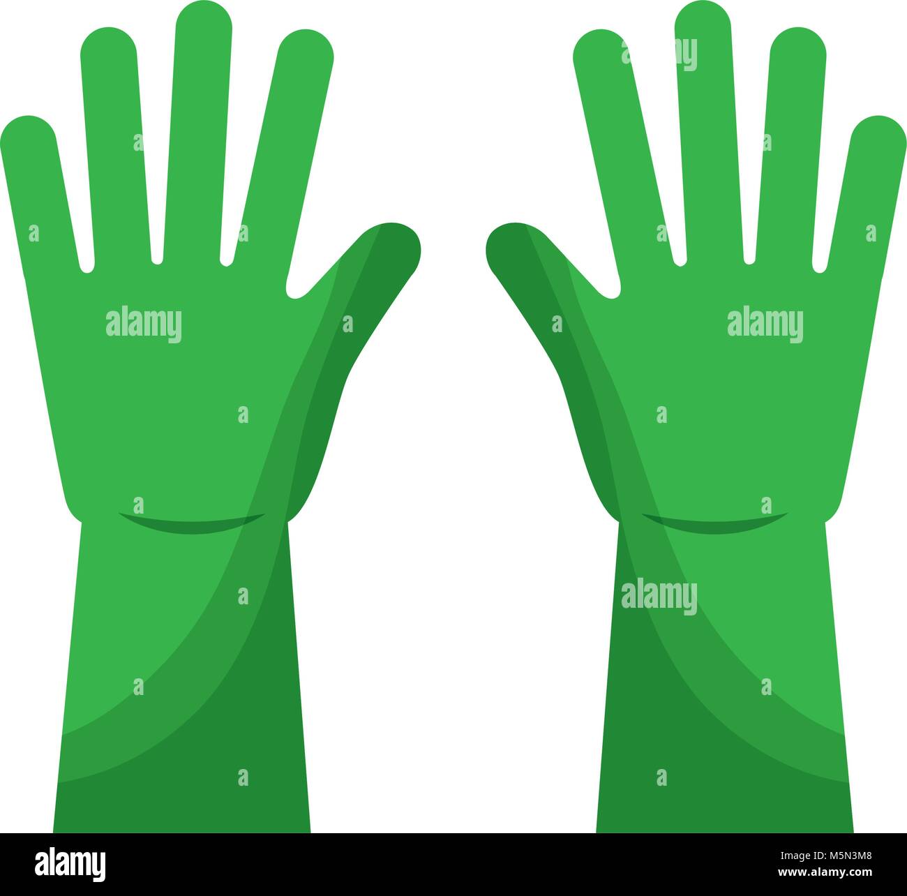 green gloves cleaning rubber equipment Stock Vector Image & Art Alamy
