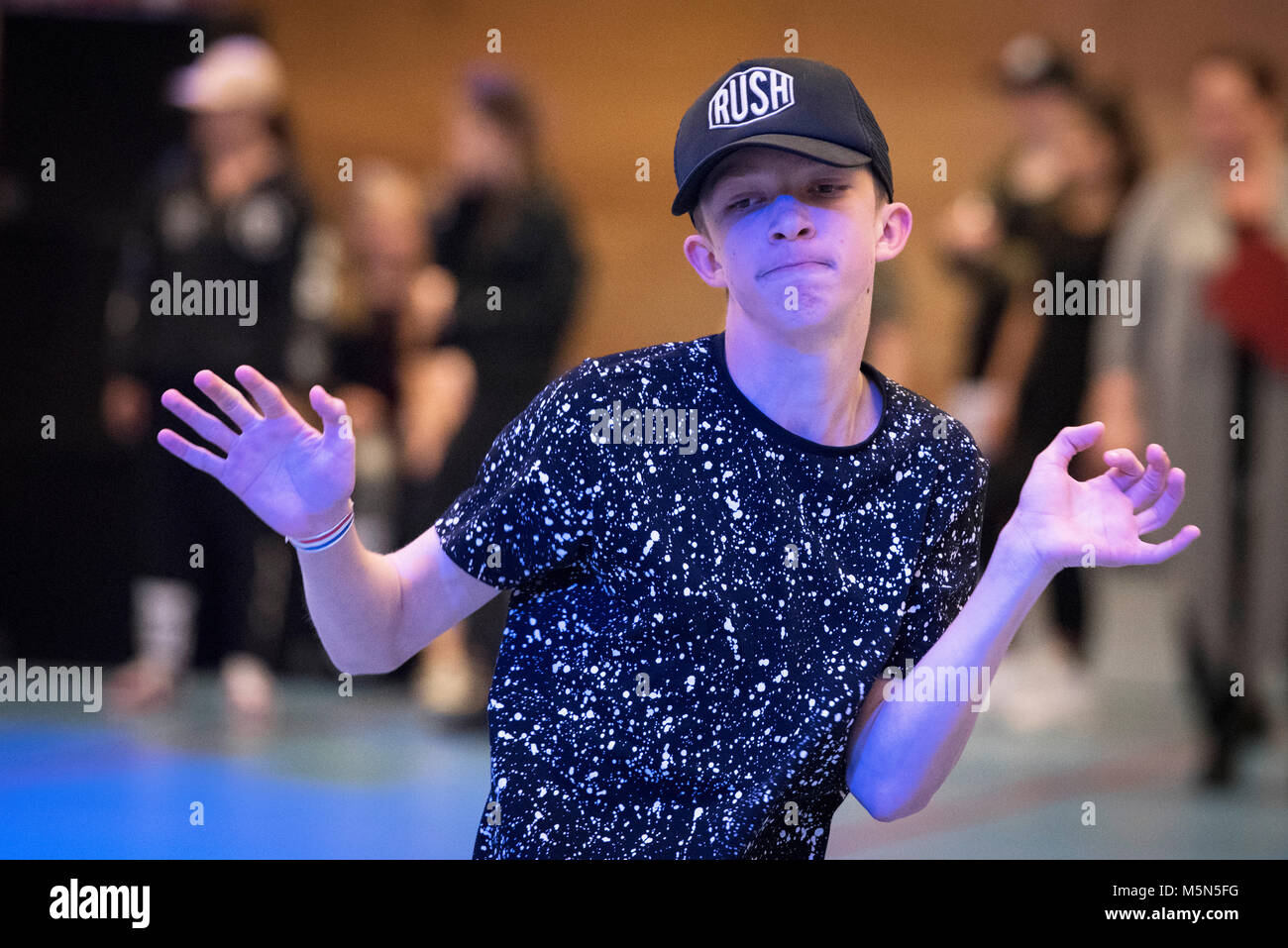 The Netherlands. Waalwijk. 21-05-2017. Dutch Championship street dance. Stock Photo