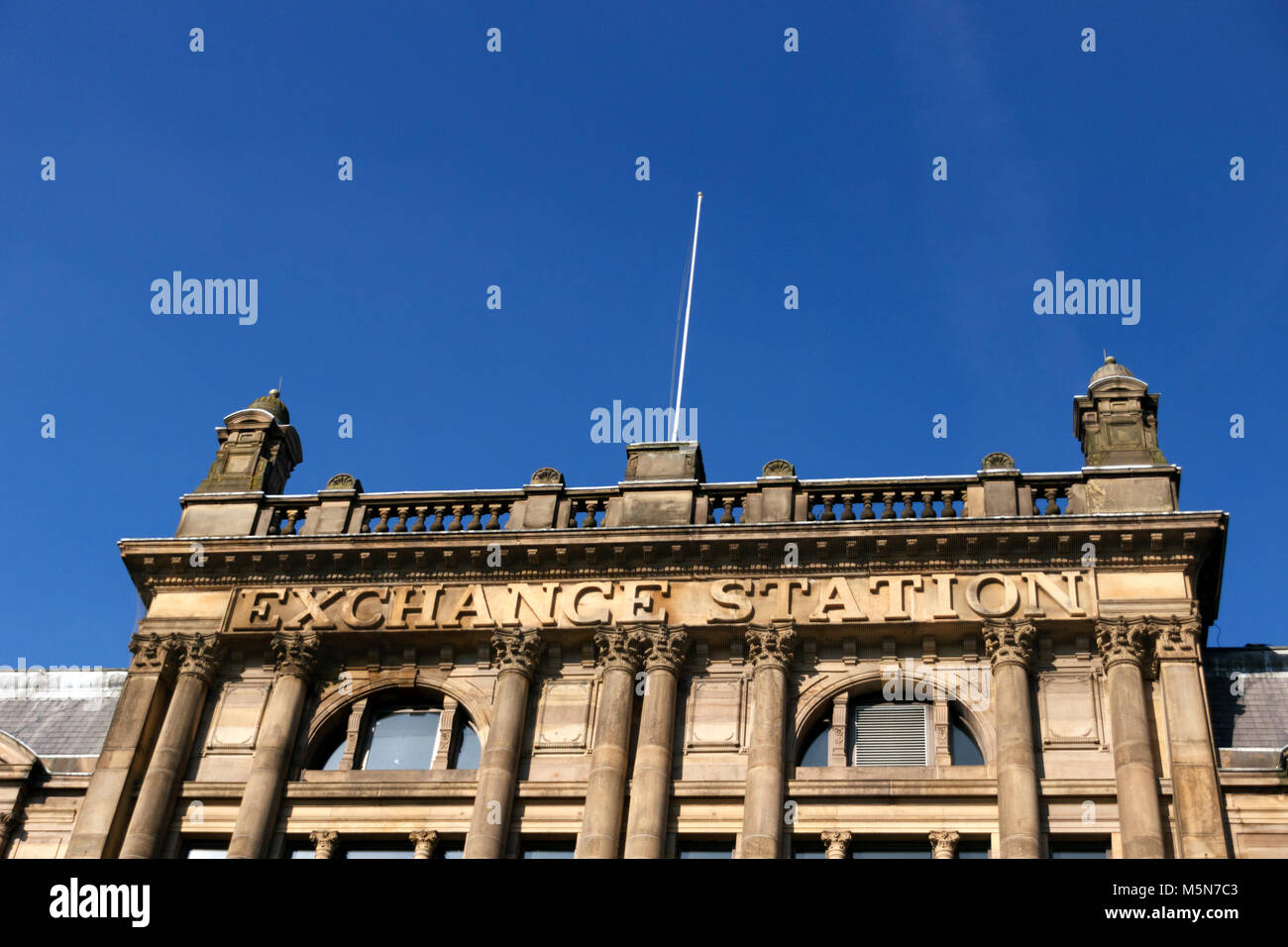 Liverpool Exchange Railway Station Stock Photo Alamy