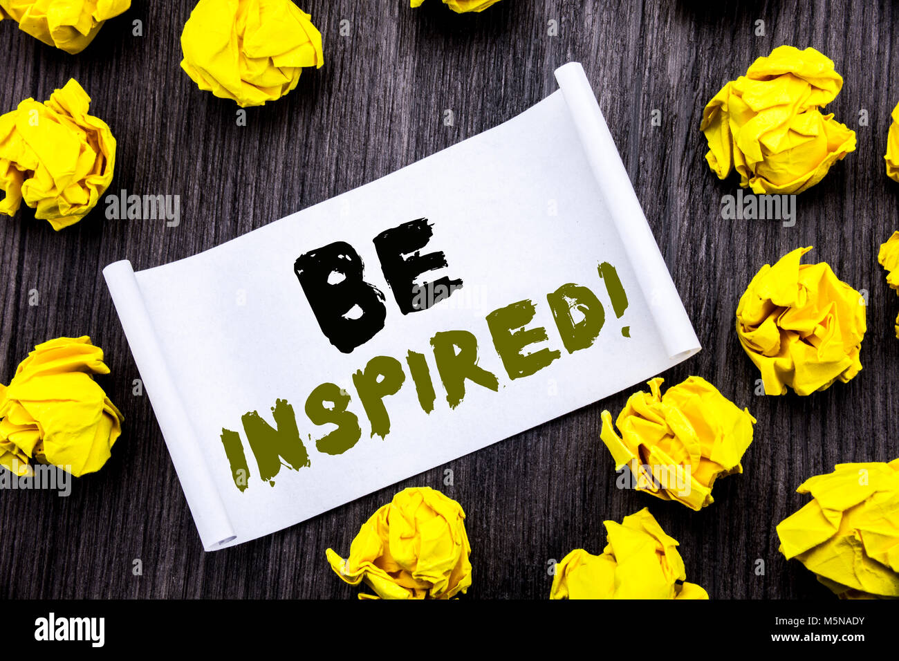 Inspirational sticky note hi-res stock photography and images - Alamy