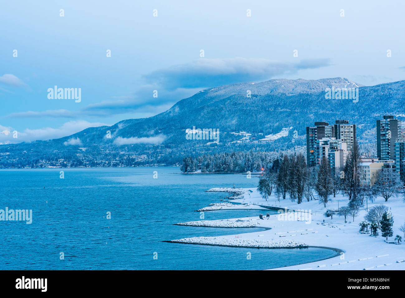 Sunset Beach Vancouver Bc Stock Photos Sunset Beach Vancouver Bc