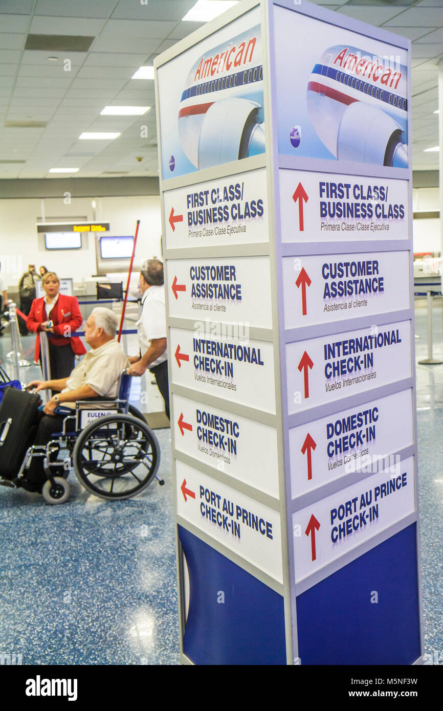 Miami Florida International Airport MIA,terminal,wheelchair,disabled
